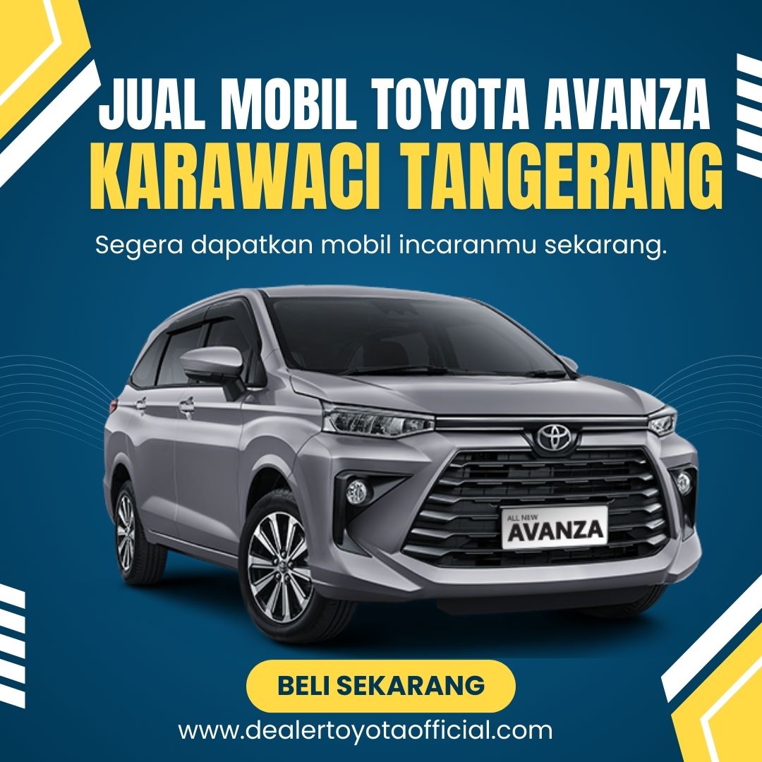 Jual Mobil Toyota Avanza Karawaci Tangerang