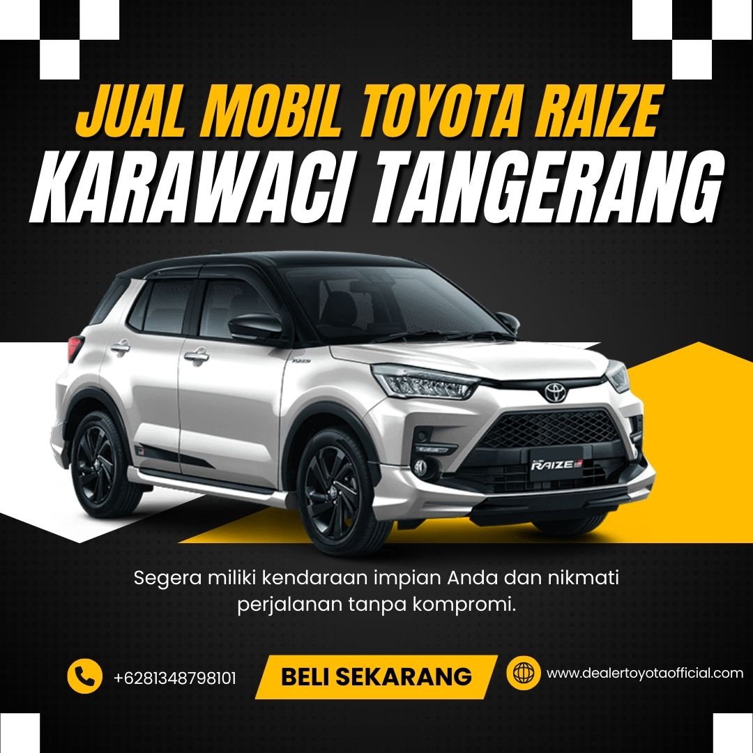 Jual Mobil Toyota Raize Karawaci Tangerang