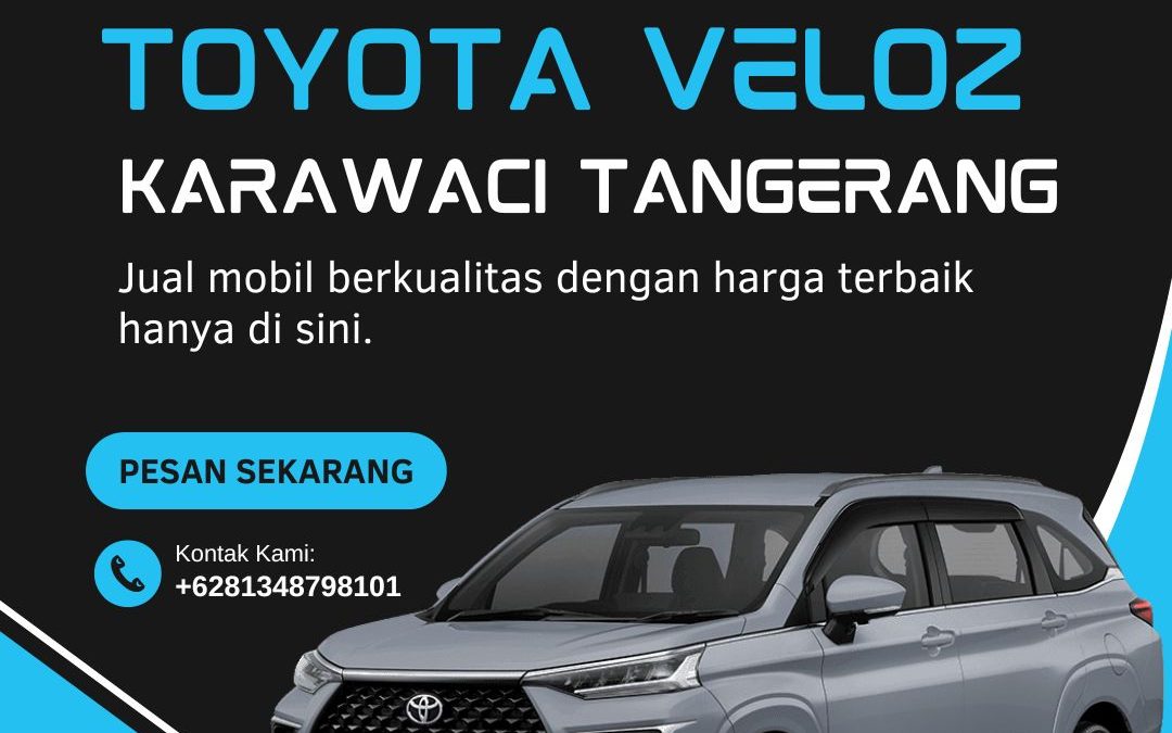 Jual Mobil Toyota Veloz Karawaci Tangerang