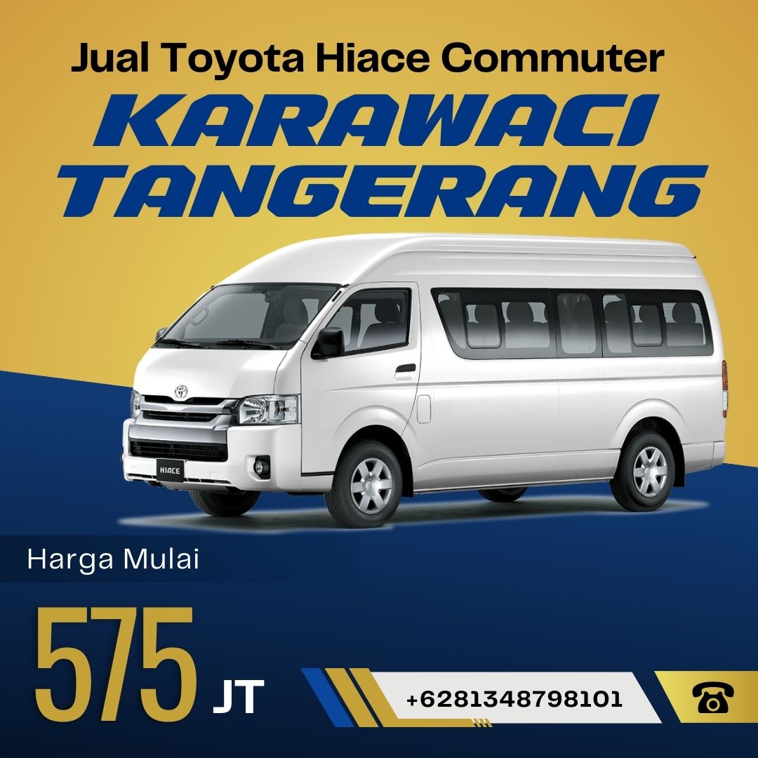 Jual Toyota Hiace Commuter Karawaci Tangerang