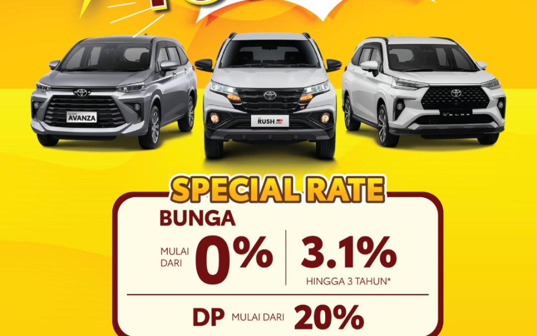 Promo DP Murah Toyota Karawaci Tangerang