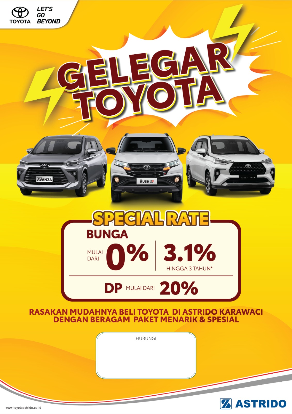 Promo DP Murah Toyota Karawaci Tangerang